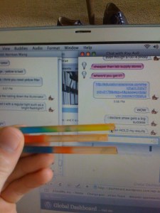 This week: Gel electrophoresis in a straw